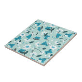 Speelse Koala Patroon Leuke Dier en Natuur Kunst Tegeltje (Zijkant)