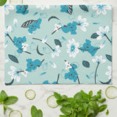 Speelse Koala Patroon Leuke Dier en Natuur Kunst Theedoek (Gevouwen)