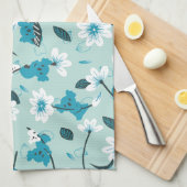 Speelse Koala Patroon Leuke Dier en Natuur Kunst Theedoek (Quarter Fold)