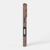 Speelse koffie nu Mocha patroon iPhone 16 Hoesje (Rechterkant)