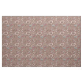 Speelse koffie nu Mocha patroon Stof (Fat Quarter)