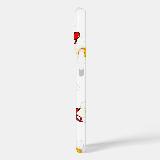 Speelse krabbelpatroon telefoon iPhone / iPad hoes (Achterkant / Links)
