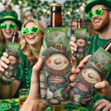 Speelse Leprechaun Illustratie
