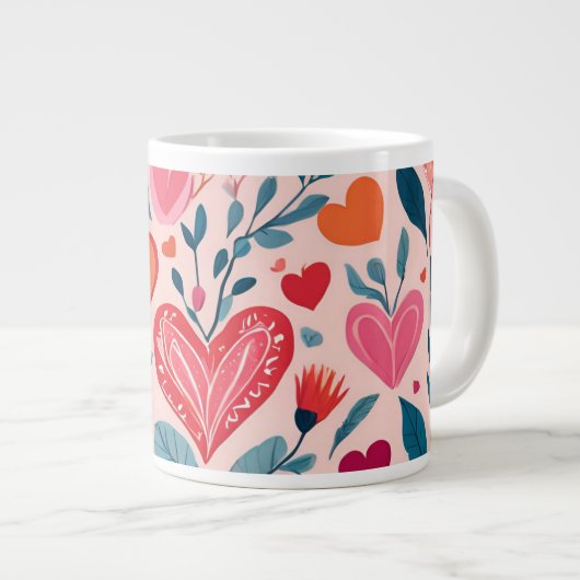 speelse liefde | grote koffiekop (Voorkant rechts)