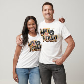 Speelse Loop de Plank Bomb T-shirt (Unisex)