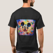 Speelse Mickey: Grafisch T-shirt (Achterkant)
