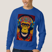 Speelse Monkey Print T-shirts Leuk, Stijlvol, Comf (Voorkant)