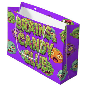 Speelse Monsters Zombies Voor Halloween Groot Cadeauzakje