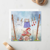 Speelse Muizen Notitiekaartje (Voorkant / Achterkant in situ)