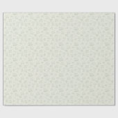 Speelse Neutral Baby Gift Wrap Cadeaupapier (Vlak)