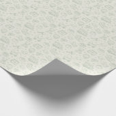 Speelse Neutral Baby Gift Wrap Cadeaupapier (Hoek)