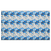 Speelse Noordse Dierenpatroon Kinderen Stof Ontwer (Fat Quarter)