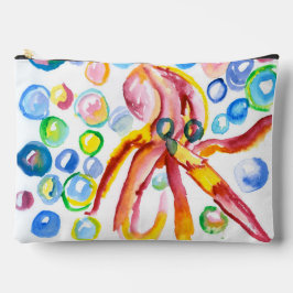 Speelse Octopus make-up tas