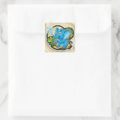 Speelse Olifant Sticker (Tas)