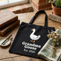 Speelse oma-gans Est Jaar Lieve Gans Karakter