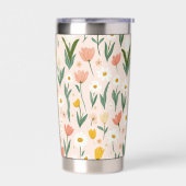 Speelse Paaspatroon 20oz Thermische Tumbler Geïsoleerde Drinkbeker (Links)