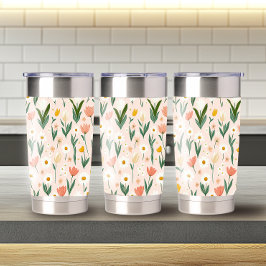 Speelse Paaspatroon 20oz Thermische Tumbler Geïsoleerde Drinkbeker