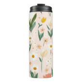 Speelse Paaspatroon Tumbler Thermosbeker (Voorkant)