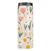 Speelse Paaspatroon Tumbler Thermosbeker (Achterkant)