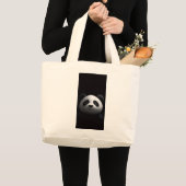 Speelse Panda Canvas tas (Voorkant (product))