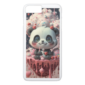 Speelse Panda iPhone Hoesje Design