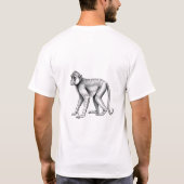 Speelse Patas Monkey T-shirt (Achterkant)