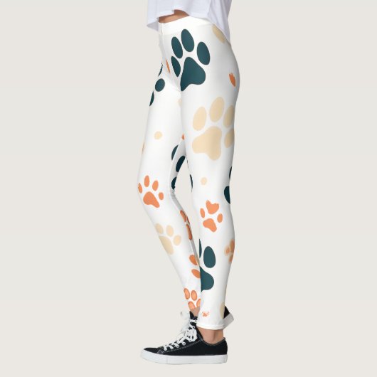 Speelse Paw Print Leggings | Schattigee honden- en (Links)