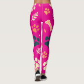 Speelse Paw Print Leggings | Schattigee honden- en (Achterkant)
