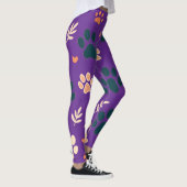 Speelse Paw Print Leggings | Schattigee honden- en (Rechts)