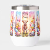 Speelse penseelstreek Paas Koe Wijntuimelaar (Voorkant)