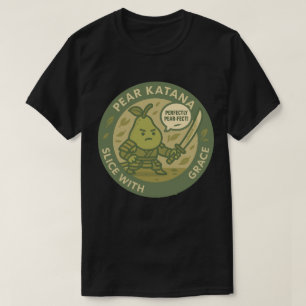 Speelse Perzik Samoerai Discipline  T-shirt
