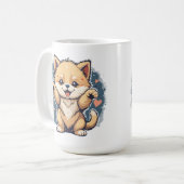 Speelse Pet Parade Koffiemok (Voorkant links)