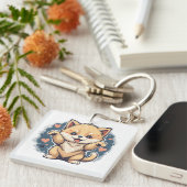 Speelse Pet Parade Sleutelhanger (Voorkant Rechts)