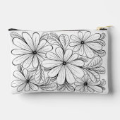 Speelse Petals Rits Pouch Etui (Achterkant)