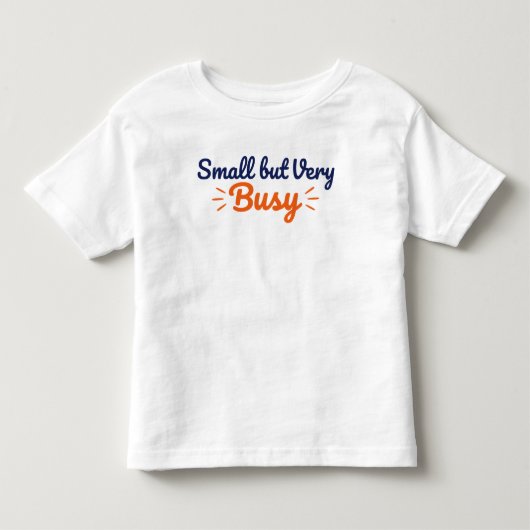 Speelse Peuter Druk Karakter Kinder Shirts (Voorkant)