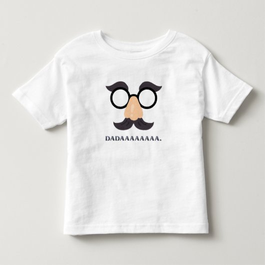 Speelse peuterspeelgoed - Leuke bril Kinder Shirts (Voorkant)