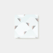 Speelse Pinguïns Glijden op Sneeuwpatroon Post-it® Notes (Voorkant)