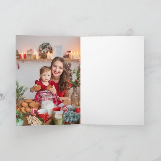 Speelse Pinguïns Iglu Winter Feestdagen Kaart (Binnen)