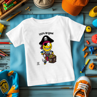 Speelse Pirate Emoji - Full-Body Karakter Ontwerp Romper