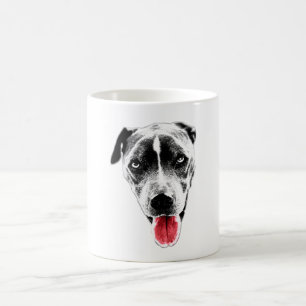 Speelse Pit Mix Rode Tong Coffee Mok