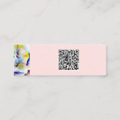 Speelse Pixel Design Visitekaartje (Achterkant)