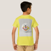 Speelse Pixel Pals ontworpen T-shirt (Achterkant volledig)