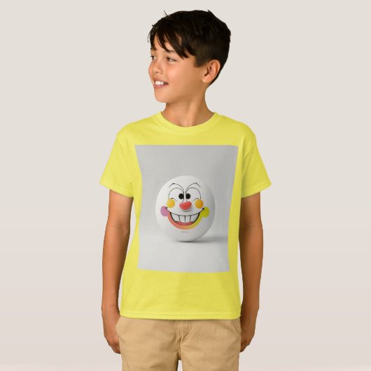 Speelse Pixel Pals ontworpen T-shirt (Voorkant volledig)
