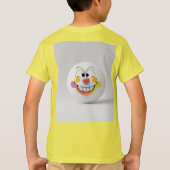 Speelse Pixel Pals ontworpen T-shirt (Achterkant)