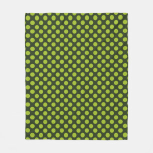 Speelse Polka Dots   PD-01   Fleece Deken