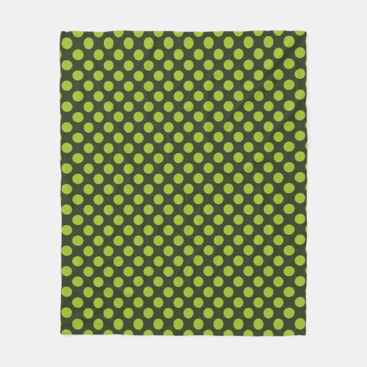 Speelse Polka Dots | PD-01 | Fleece Deken (Voorkant)