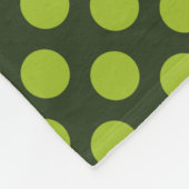 Speelse Polka Dots | PD-01 | Fleece Deken (Hoek)