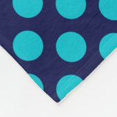 Speelse Polka Dots | PD-02 | Fleece Deken (Hoek)