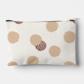 Speelse Polka Dots Warm Neutraal Etui (Achterkant)