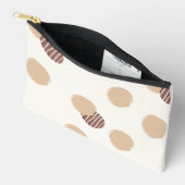 Speelse Polka Dots Warm Neutraal Etui (Open)